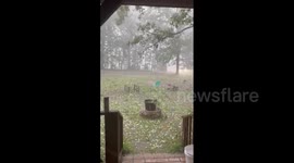 US: Baseball-Sized Hail Reported In Arkansas As Severe Thunderstorms Move Through Region