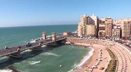 Egyptian president inaugurates new maritime terminal in Alexandria