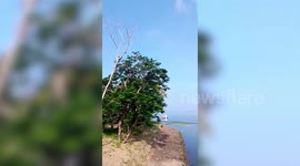 Faint haze obscures Taal Volcano amid heightened alert