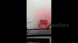Severe storms cause hail and flooding in Cote D’Azur, France