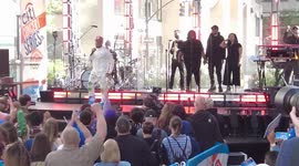 Chance the Rapper Performs On NBC Today Show in NY, USA