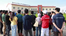 Int'l students inspired by agricultural development in NW China
