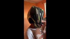 Misunderstood Motorcycle Helmet