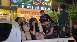 Prostitutes rounded up during crackdown in Cambodia