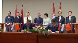 Serbian, Chinese companies ink contracts worth half bln USD