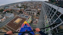 125 Meter tall Bungee jump..in a kayak!