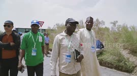 African experts learn China's experience in combating desertification in China's Xinjiang