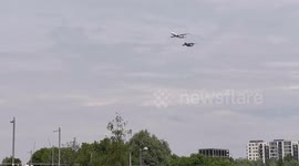 King Charles' birthday flypast