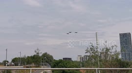 King Charles' birthday flypast