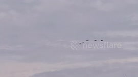 King Charles' birthday flypast
