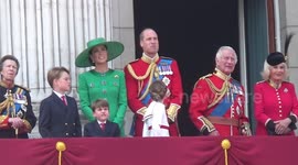King Charles III's birthday: Royal Family watches flypast from Buckingham Palace's balcony
