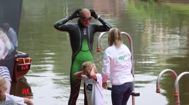 Dutch world champion starts extreme triathlon in Friesland