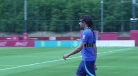 England squad training ahead of North Macedonia Euro Qualifier