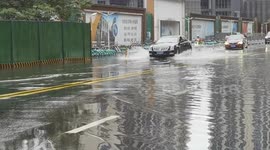 Rainstorm Hit Nanjing, China