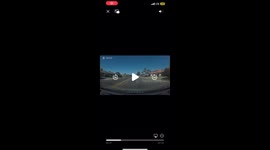 Saved myself, driver ran stop sign and pulled infront of me almost hitting me