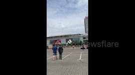 Huge Procession of People Takes Part in Pride Parade in Warsaw, Poland