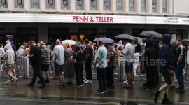 Penn & Teller close out their final UK tour with last of six shows at London's Hammersmith Apollo on Sunday
