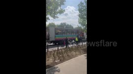 Pride Parade Takes Place in Warsaw, Poland