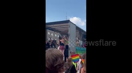 People Took to The Streets of Warsaw, Poland for Pride Parade