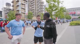 Manchester United and Manchester City fans on who City should sign in the summer