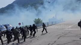 France: Thousands Protest Lyon-Turin Rail And Tunnel Project, Scuffles With Police Erupt 3