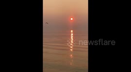 US: Haze Returns To Great Lakes Area Due To Canadian Wildfires Smoke