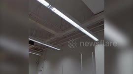 Lights shake in Bangkok building following quake in neighbouring Myanmar