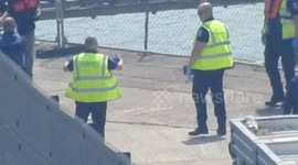 As numbers reach 10.000 this year border force pick up around 4 dingys