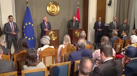 Egyptian FM receives EU foreign policy chief