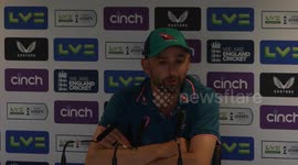 Nathan Lyon on Day 4 of First Ashes test