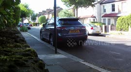 Late afternoon in June in Chiswick's Glebe Estate which lies below Chiswick High Road.