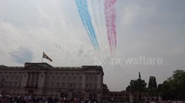 King Charles III Birthday flypast had a special surprise of CR signature formation - full version