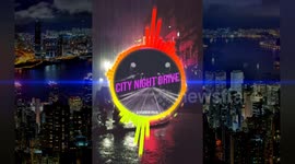 My own music video with the also my own song City night drive