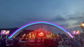 Oroqen Bonfire Festival celebrated in north China's Inner Mongolia
