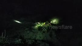 Heroic rescue effort saves individual trapped in dangerous incident in northern India