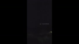 UFO night lights caught on video at undisclosed location.