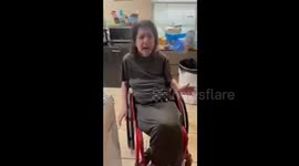After being bedridden for over a year, I was able to sit up with out assistance and dance in my wheelchair today