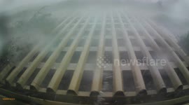 Video Probe Captures Flash Flooding and Hail in Montana