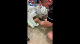 2-Year-Old Gets Stuck in a Claw Machine