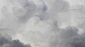 Incredible Thunderstorm Updraughts Over Co. Antrim In N. Ireland During Severe Storms - June 19th 2023
