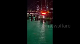 Bebe Rexha rushed off stage after face gets hit by phone thrown by fan