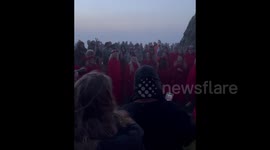UK: Thousands Flock To Stonehenge To View Summer Solstice Sunrise