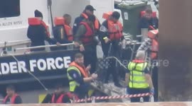 Border Force in action at Dover as migrant Channel crossings surpass 10,000 this year