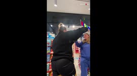 Woman returns home after 10 months to surprise her family and best friend