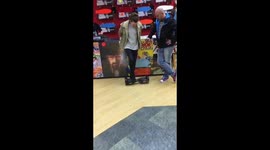 Trying A Hoverboard For The First Time