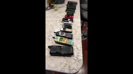 I was going through a box of old cell phones my mom kept