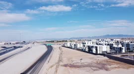 Fire brings down a multimillion dollar project. Just beside 7880 West Maule Avenue Las Vegas Nevada 83119