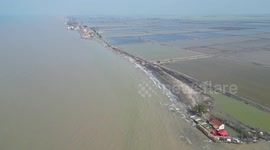 Climate Change Causes Sea Level Rise On The North Coast of West Java