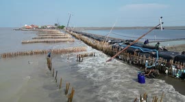 Climate Change Causes Sea Level Rise On The North Coast of West Java