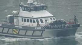 BF Ranger returns to dover after collecting more asylum seekers